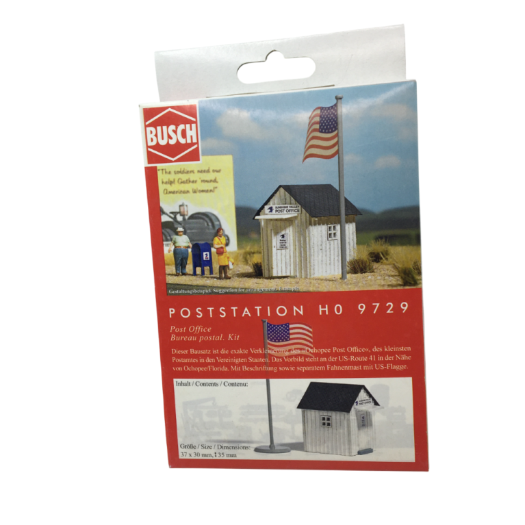 Bureau de poste Américain en Floride - BUSCH 9729 - HO 1/87