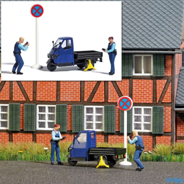 Coffret d'actions : Immobilisé ! - BUSCH 7831 - HO 1/87