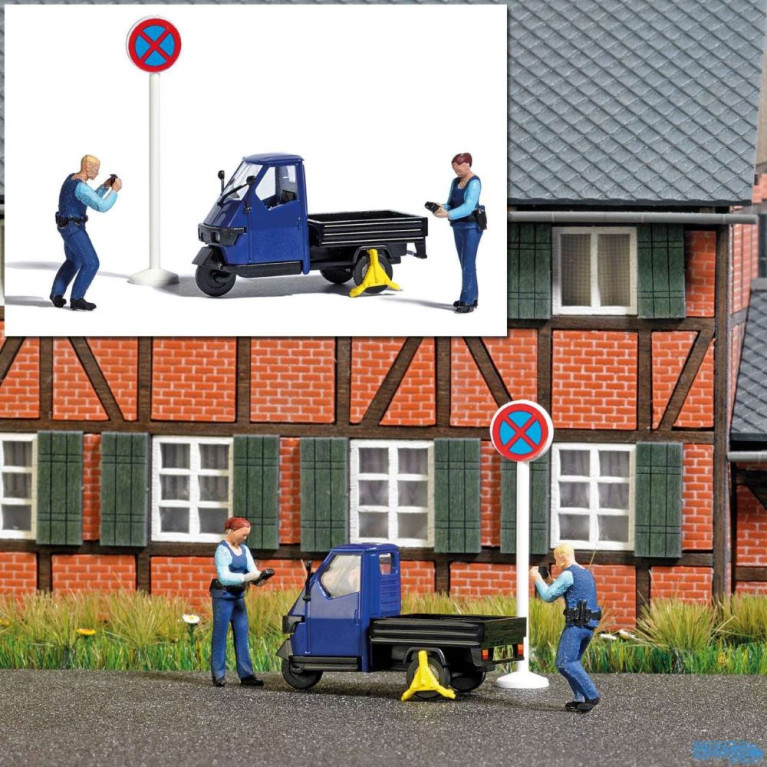 Coffret d'actions : Immobilisé ! - BUSCH 7831 - HO 1/87