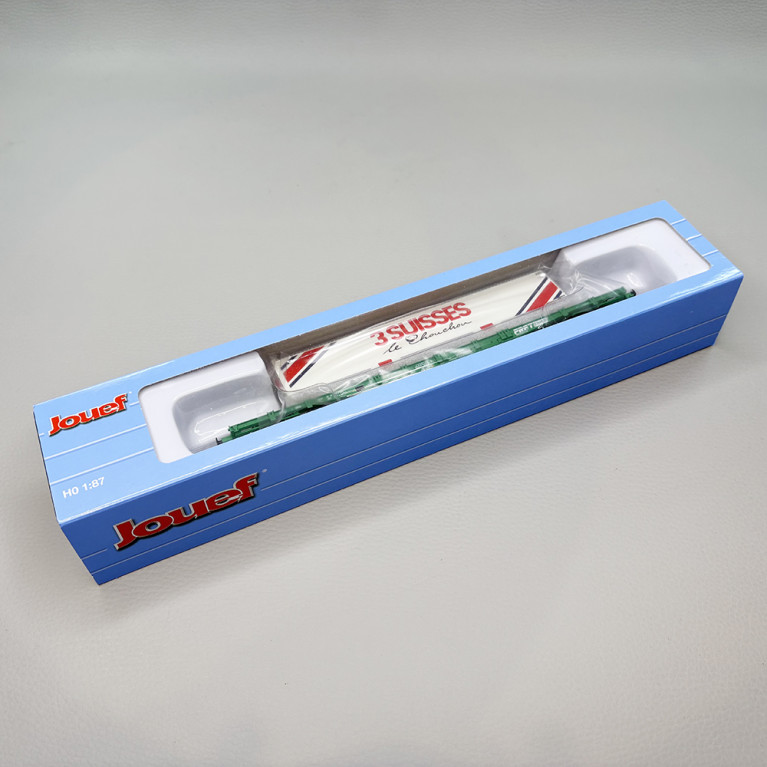 Wagon porte conteneurs S70, "3 SUISSES", SNCF - JOUEF HJ6277