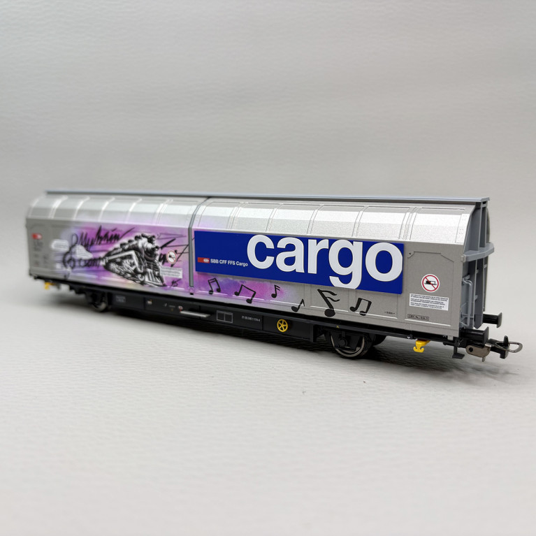 Wagon à parois coulissantes Hbbillnss, SBB Cargo - PIKO 97136