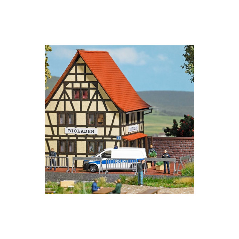 Coffret d'actions : Zone sécurisée - BUSCH 79871 - HO 1/87