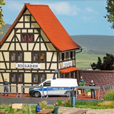 Coffret d'actions : Zone sécurisée - BUSCH 79871 - HO 1/87