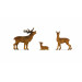 Famille de cerfs - NOCH 17200 - 1 1/32