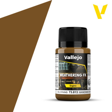 Effets de matière, Taches d'huile (Engine Effects) 40ml - VALLEJO 73813