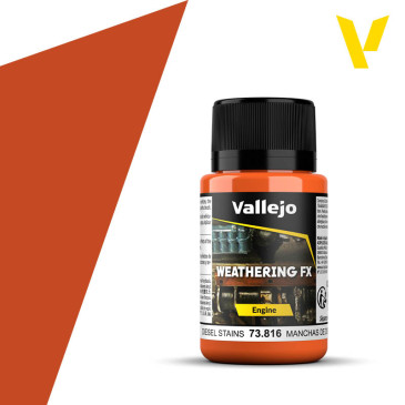 Effets de matière, taches de diesel (Engine Effects) 40ml - VALLEJO 73816