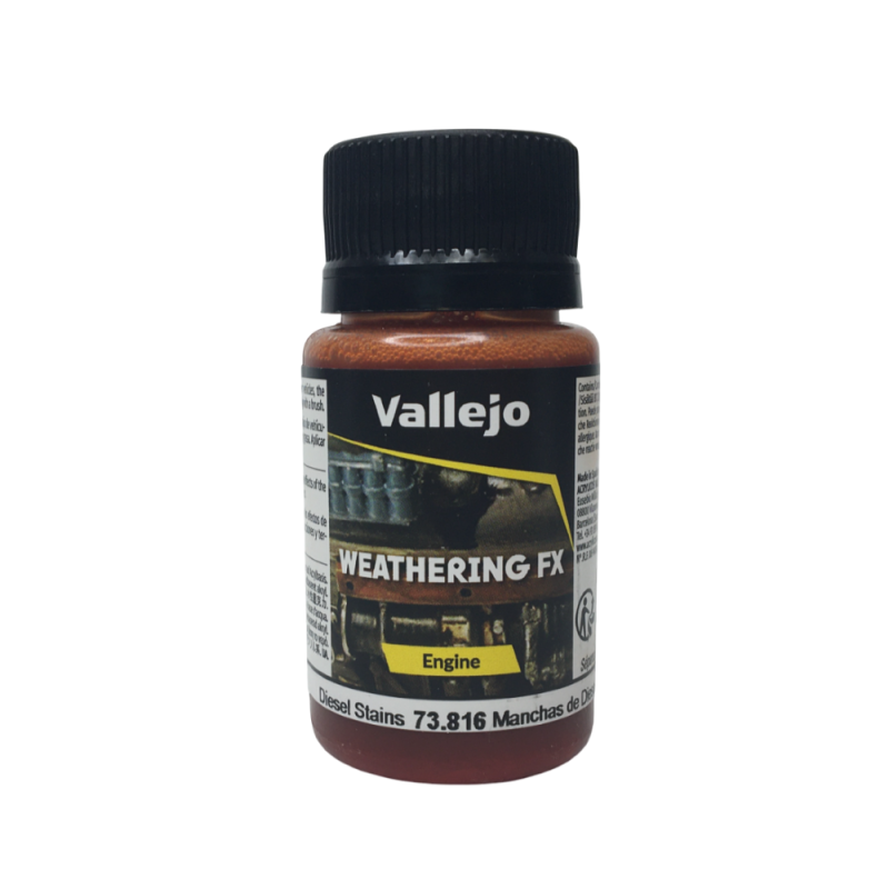 Effets de matière, taches de diesel (Engine Effects) 40ml - VALLEJO 73816