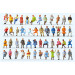 Voyageurs assis - PREISER 14418 - HO 1/87