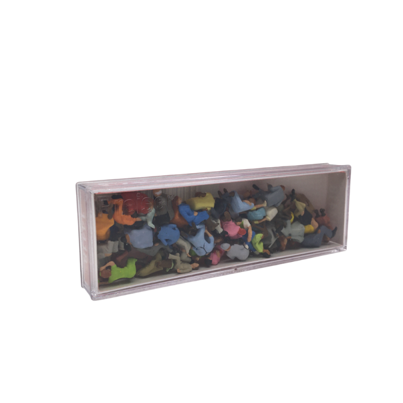 Voyageurs assis - PREISER 14418 - HO 1/87