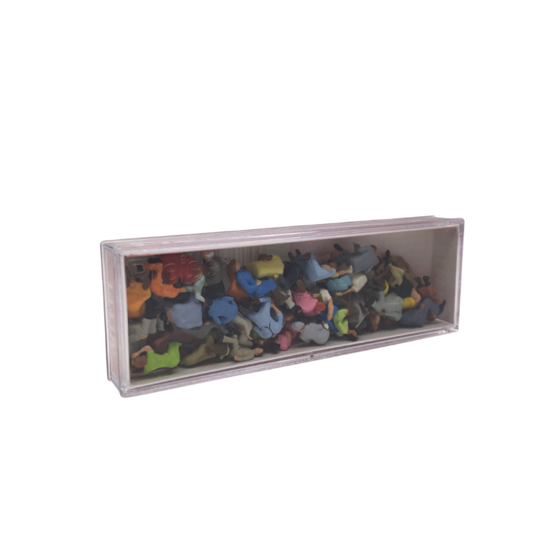 Voyageurs assis - PREISER 14418 - HO 1/87