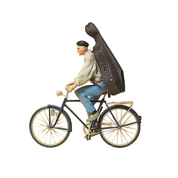 Étudiant à vélo - PREISER 45070 - G 1/22.5