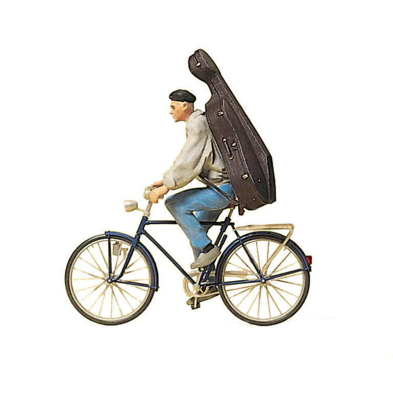 Étudiant à vélo - PREISER 45070 - G 1/22.5
