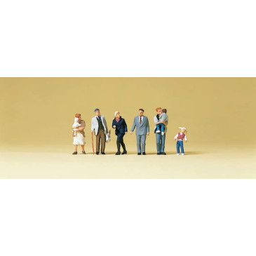 Passants, enfants - PREISER 79146 - HO 1/87