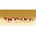 Vaches marrons et blanches - PREISER 79155 - N 1/160
