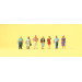 Passants - PREISER 79218 - N 1/160