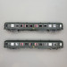 2 voitures USI courte 2CL B10t U60, logo encadré jaune, SNCF - LSMODELS 40022