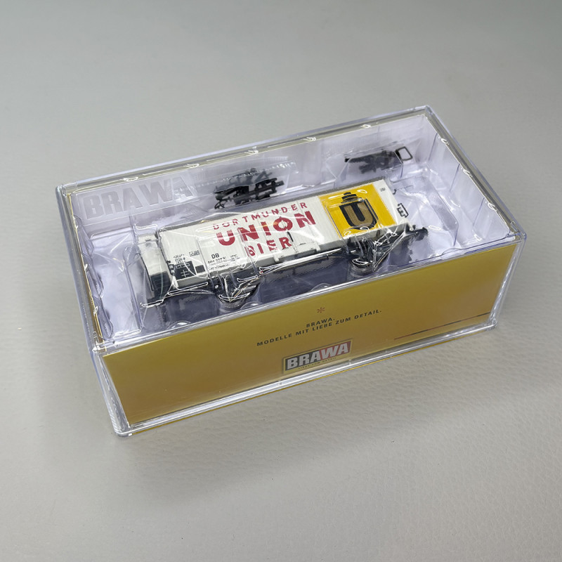 Wagon couvert avec guérite, "Bières Dortmunder Union", DB - BRAWA 51255