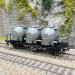 Wagon porte conteneurs type BTs 30, CSD, Ep. IV - BRAWA 50925 - HO 1/87