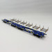 Wagon double articulé Sggrrs, transport pour longueur, VTG - BRAWA 51173