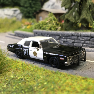 Dodge Monaco, "The Bluesmobile", 1974 - BREKINA 18150 - HO 1/87