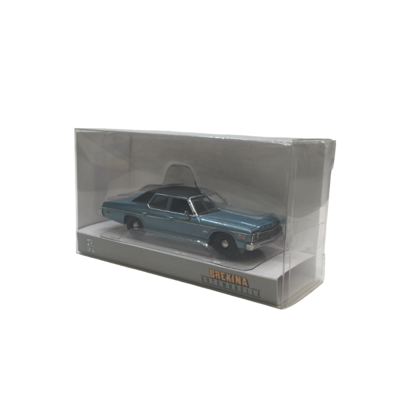 Dodge Monaco, vert métallisé/noir, 1974 - BREKINA 18151 - HO 1/87