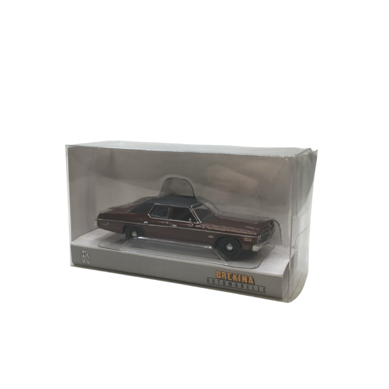 Dodge Monaco, brun métallisé/noir, 1974 - BREKINA 18152 - HO 1/87