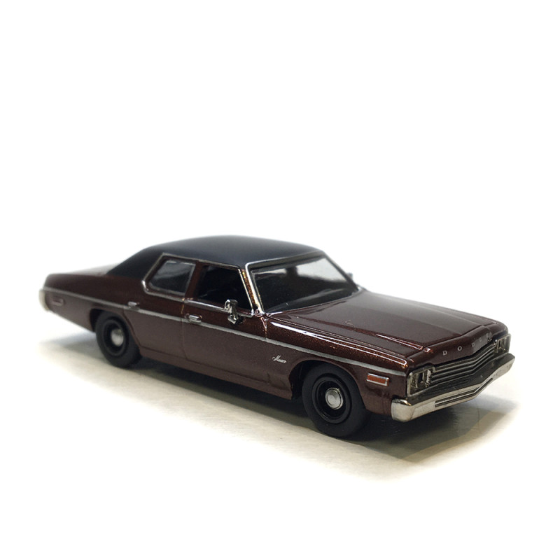 Dodge Monaco, brun métallisé/noir, 1974 - BREKINA 18152 - HO 1/87