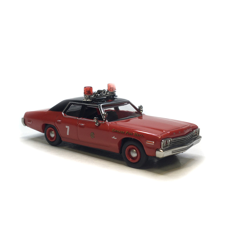 Dodge Monaco, Chicago Fire dept, 1974 - BREKINA 18157 - HO 1/87