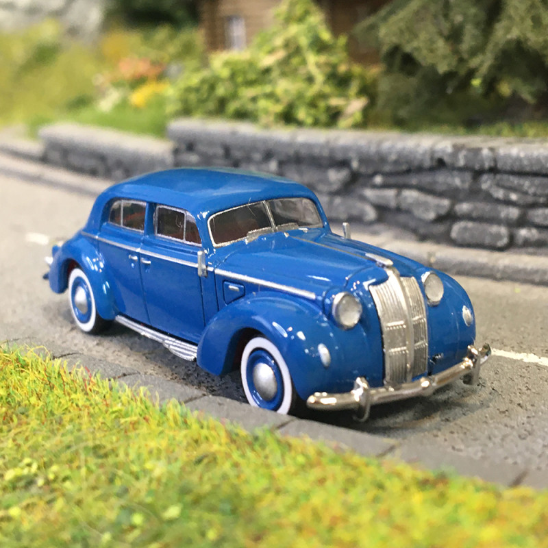 Opel Admiral, bleu, 1938 - BREKINA 20456 - HO 1/87