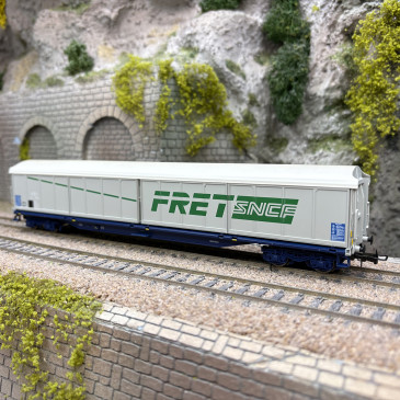 Wagon à parois coulissantes Habis "FRET", SNCF, Ep. V - JOUEF HJ6301 - HO 1/87