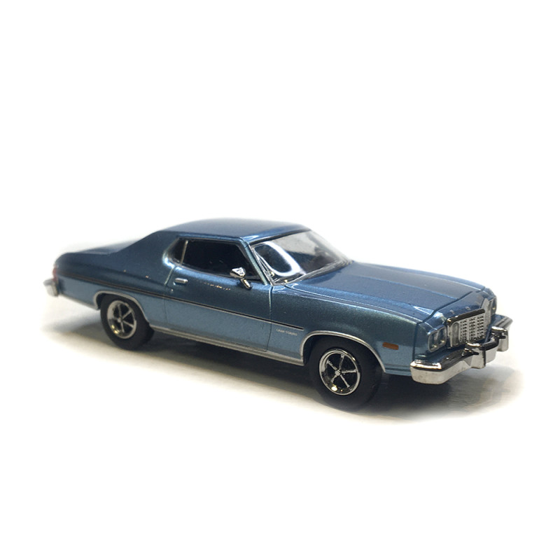 Ford Gran Torino, bleu métallisé, 1976 - BREKINA 19730- HO 1/87