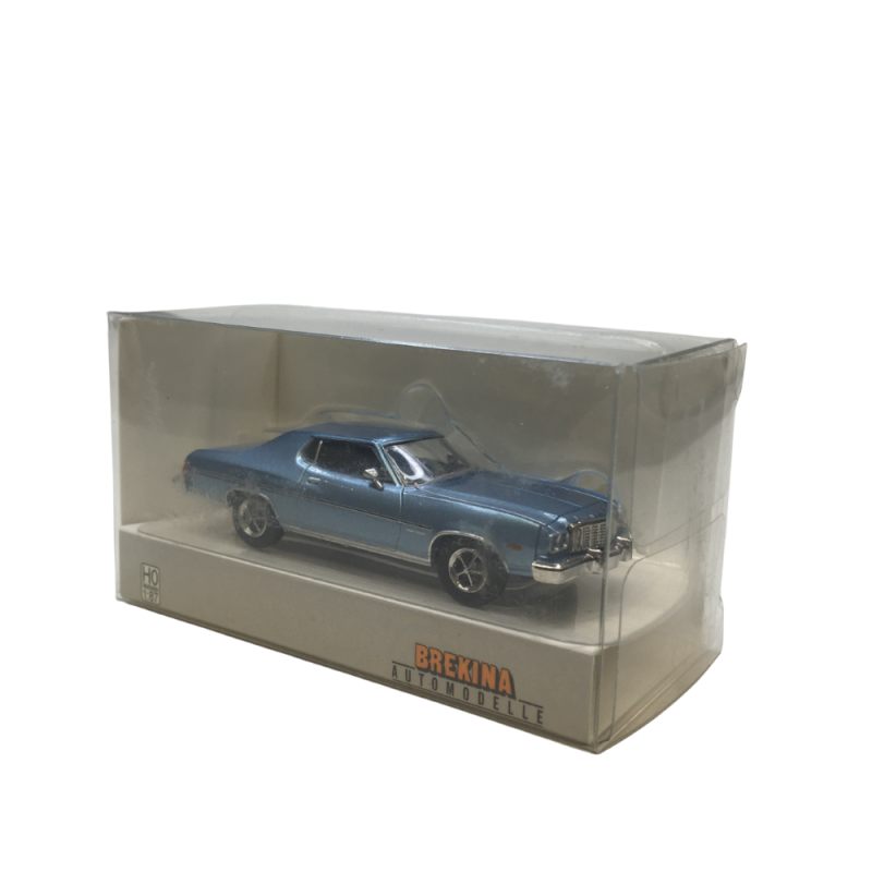Ford Gran Torino, bleu métallisé, 1976 - BREKINA 19730- HO 1/87