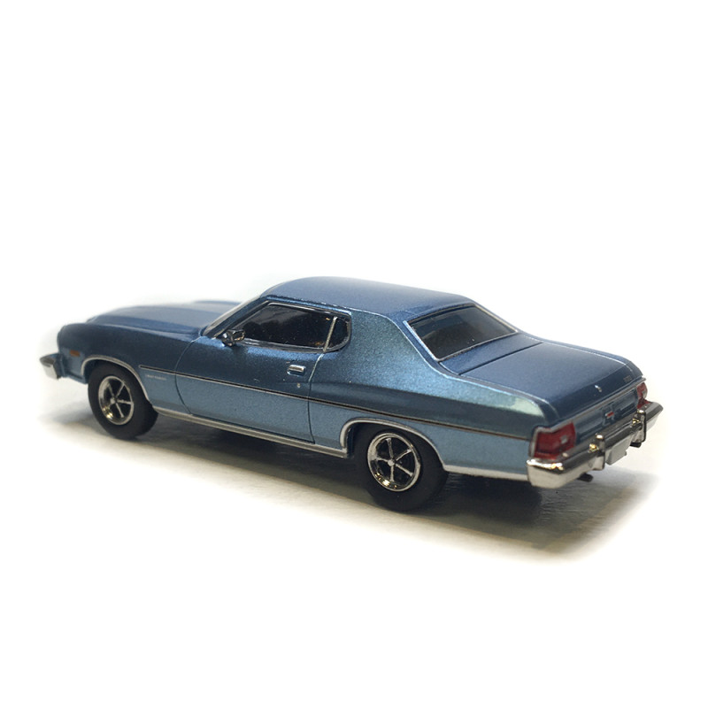 Ford Gran Torino, bleu métallisé, 1976 - BREKINA 19730- HO 1/87
