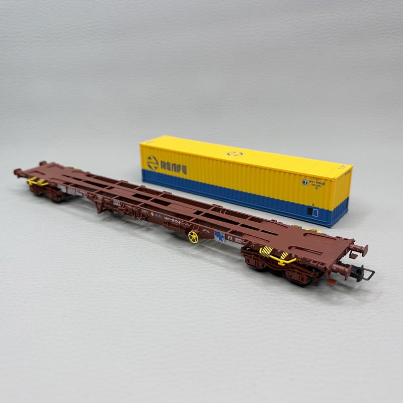 Wagon porte conteneurs MMC3 "Renfe", RENFE - ELECTROTREN HE6065