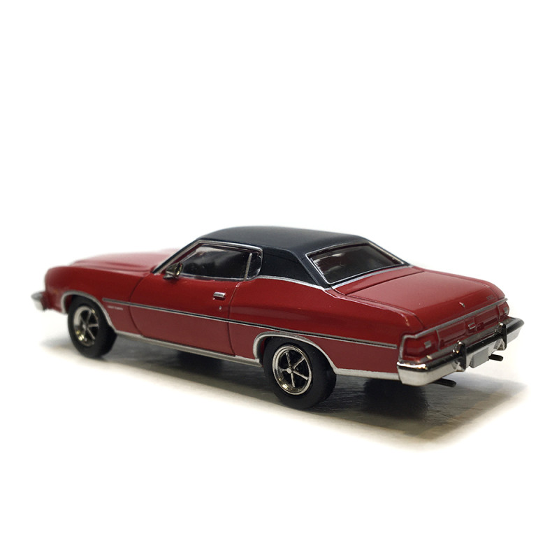 Ford Gran Torino, rouge/noir, 1976 - BREKINA 19732- HO 1/87