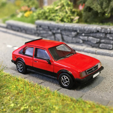 Opel Kadett D SR, rouge, 1980 - PCX870738 - HO 1/87