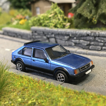 Opel Kadett D SR, bleu métallisé, 1980 - PCX870739 - HO 1/87