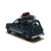 Renault 4, vert séquoia, galerie de toit et 2 valises - SAI 1764 - HO 1/87