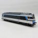 Locomotive diesel  BB 67424, Isabelle, logo Casquette, Bordeaux, SNCF - REE MB-240