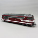 Locomotive diesel  BB 67613, rouge Capitole, logo nouille, SNCF - REE MB-243SAC