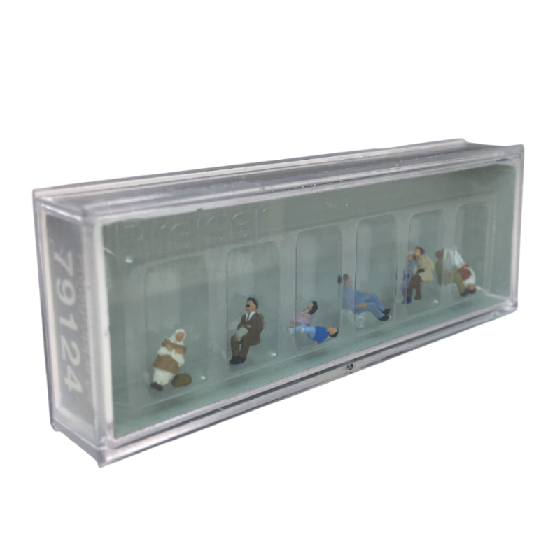 Voyageurs assis - PREISER 79124 - N 1/160