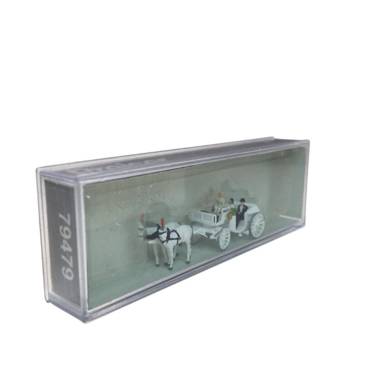 Carosse de mariage ouvert - PREISER 79479 - N 1/160