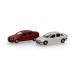 Renault Laguna, 1994, lot de 2 MiniKit, Sienna rouge et Blanc arctique - HERPA 014113 - HO 1/87