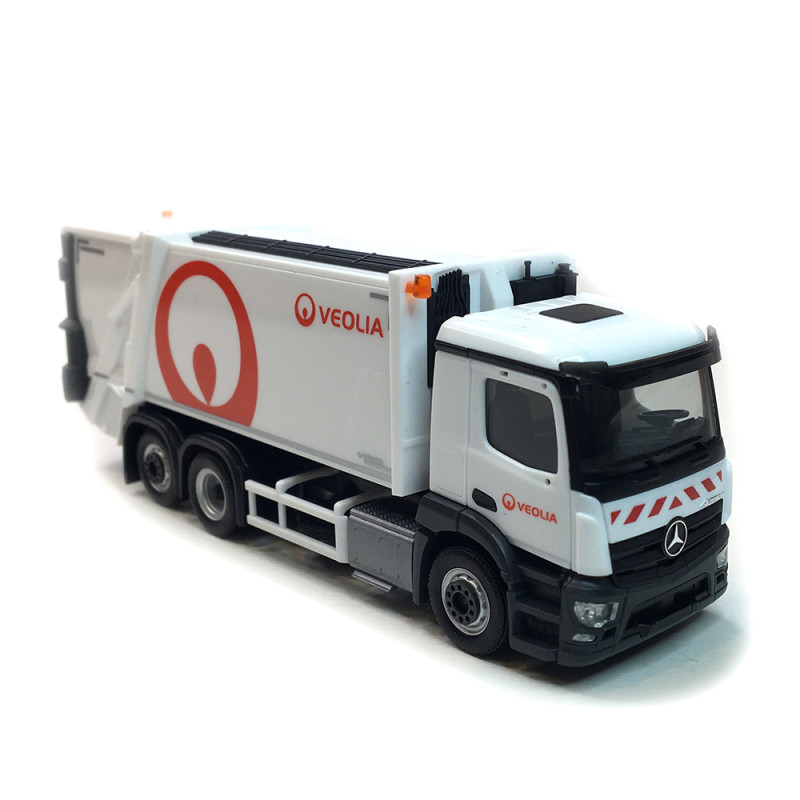 Mercedes-Benz Actros M compacteur à déchets "VEOLIA" - HERPA 319102 - HO 1/87