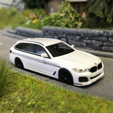 BMW Alpina B5 Touring, blanche - HERPA 421072-002 - HO 1/87