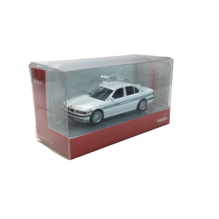 BMW Alpina B12 5.7 (E38), blanche - HERPA 421201 - HO 1/87