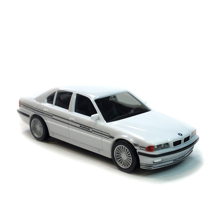 BMW Alpina B12 5.7 (E38), blanche - HERPA 421201 - HO 1/87