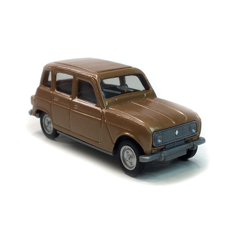 Renault R4, beige métallisé - HERPA 030199-002 - HO 1/87