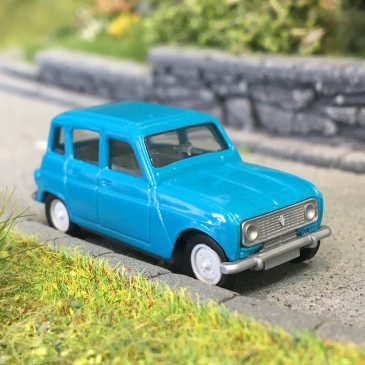 Renault R4, turquoise - HERPA 020190-009 - HO 1/87