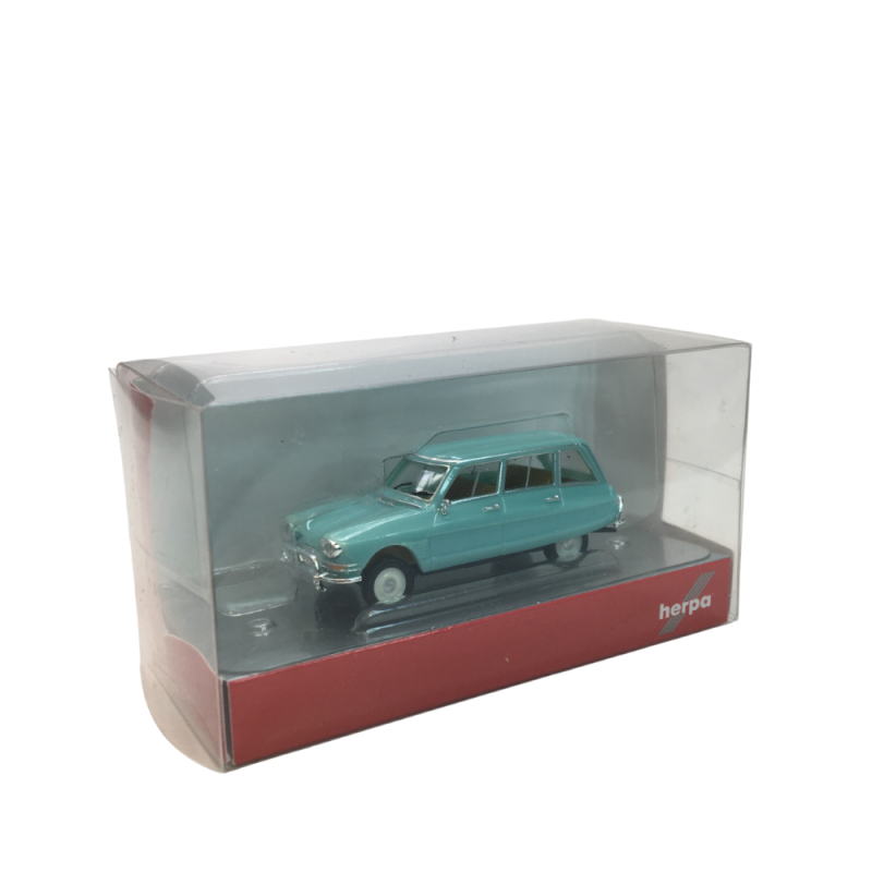 Citroën AMI 6 Break, turquoise pastel - HERPA 027328-004 - HO 1/87